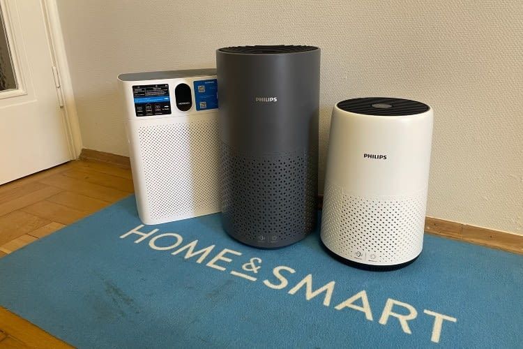 Unter anderem diese drei Luftreiniger haben wir in der homeandsmart Redaktion getestet
