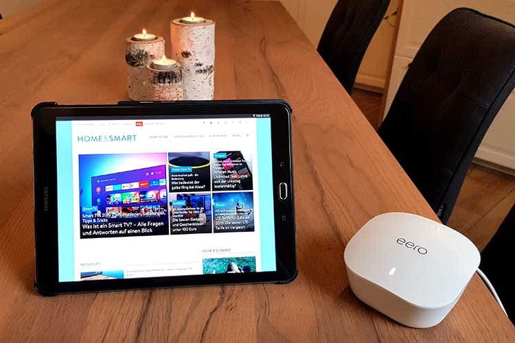 Amazons eero Mesh WLAN System konnte im Test auf ganzer Linie überzeugen