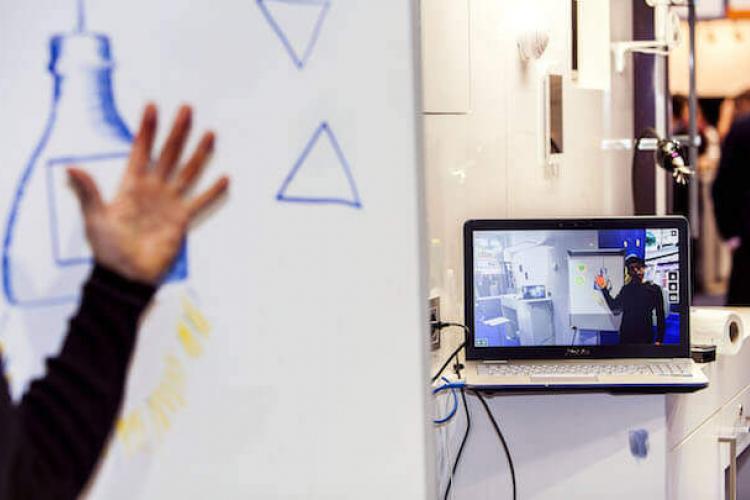 Abbildung des Bedienkonzepts von Kinect Smart Home von Microsoft und DigitalStrom