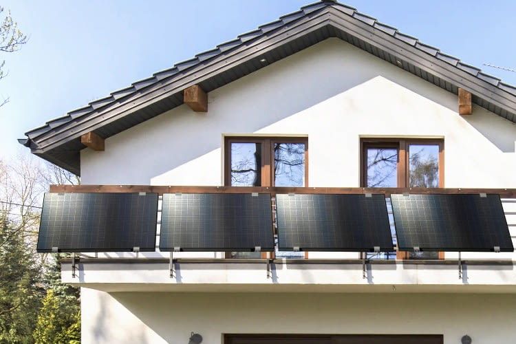 Das Balkonkraftwerk von sunpower4u können auf dem Balkon, dem Dach oder an der Fassade montiert werden