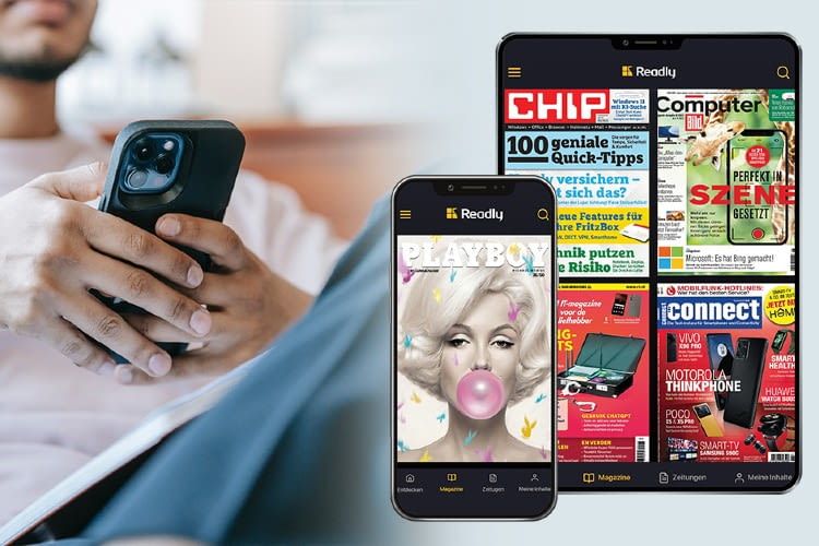 Magazine auf Smartphone lesen