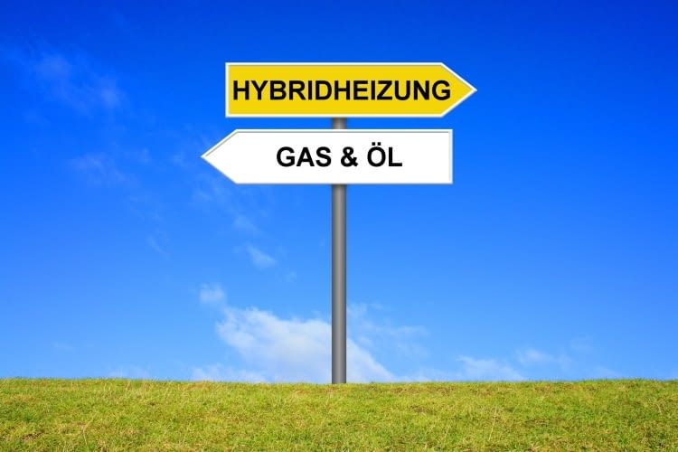 Hybridheizungen können als modernes Heizsystem fungieren