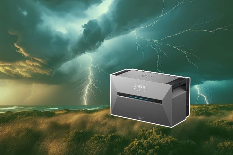 SOLIX 3 liefert auch bei einem Stromausfall zuverlässig Energie