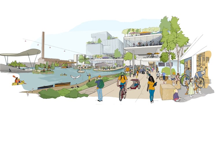 Waterfront Toronto hat eine energieeffiziente, lebenswerte Stadt zum Ziel