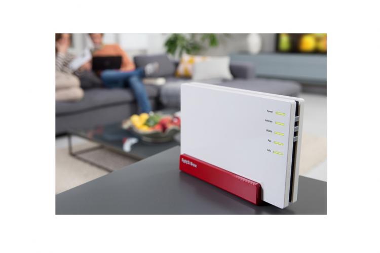 FRITZ!Box 7580 Router mit Mu-MIMO WLAN Technologie