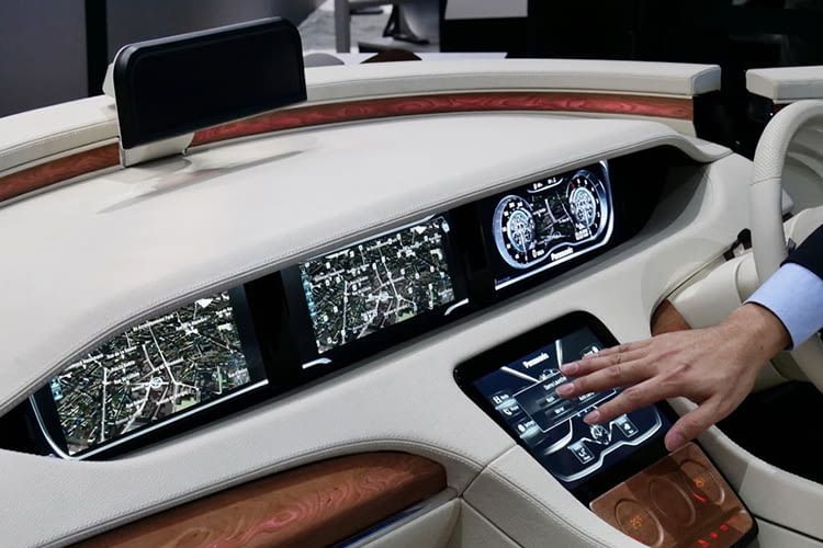 Panasonics Vision von der Zukunft des Autofahrens