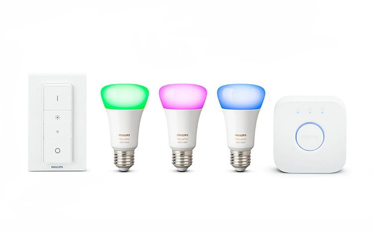 Das Philips Hue White and Color Ambiance Starter-Kit sorgt bei jeder Stimmung für das richtige Licht