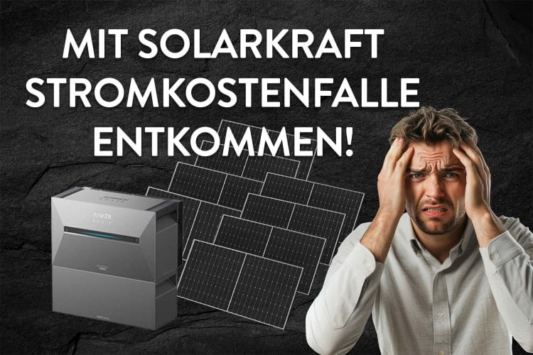 Anker SOLIX 3 Pro gibt es bei Solago günstig im Set mit 4000 Watt PV-Modulen