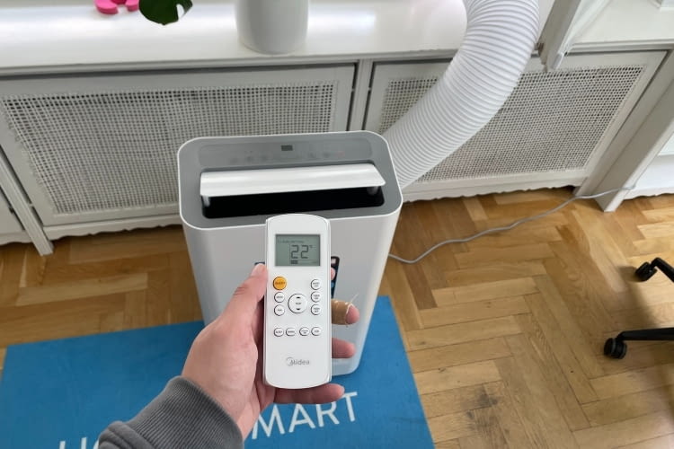 Die Midea Silent Cool 26 Pro WF konnte uns im Test durchweg überzeugen