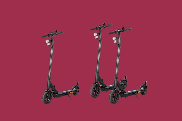 Der ALDI E-Roller Maginon eScooter Street one verfügt über eine Straßenzulassung