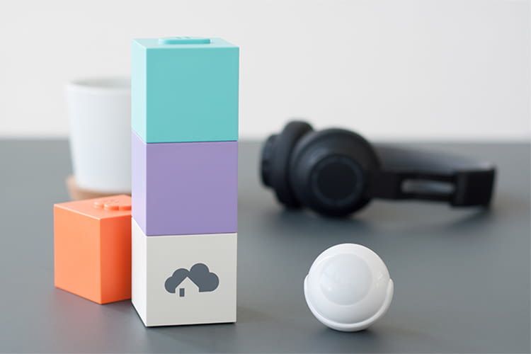homee besteht aus einem Brain-Modul und lässt sich mit verschiedenen Smart Home-Funkstandard-Modulen erweitern