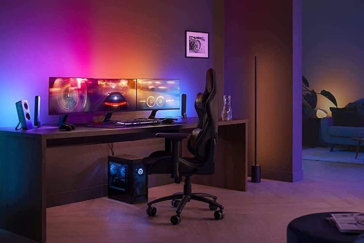 Die Philips Hue Play Gradient PC Lightstrips bringen Ambilight zu Monitoren