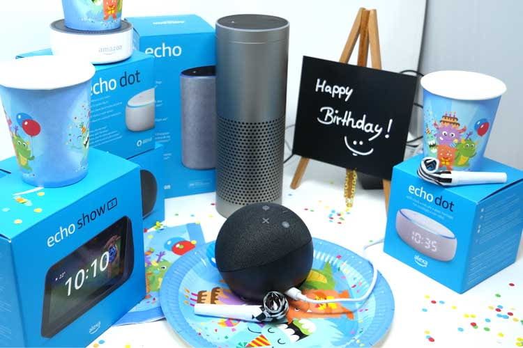 Alexa feiert Geburtstag und Amazon hat deswegen viele Echo Geräte reduziert!