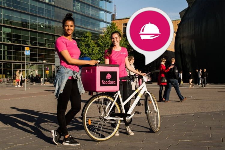 Mit dem foodora-Skill die Lieblingspizza via Alexa bestellen