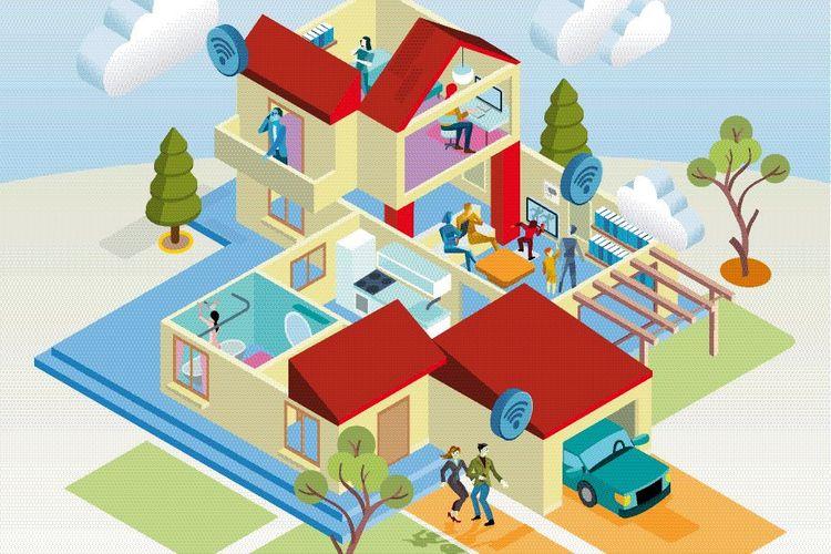 Im Smart Home wohnt man intelligent, sicher und bequem