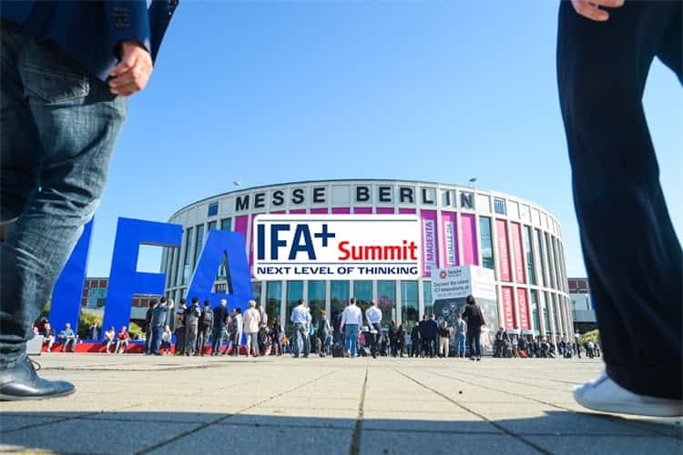 Der IFA+ Summit findet am 2. und 3. September 2018  in Halle 26b statt