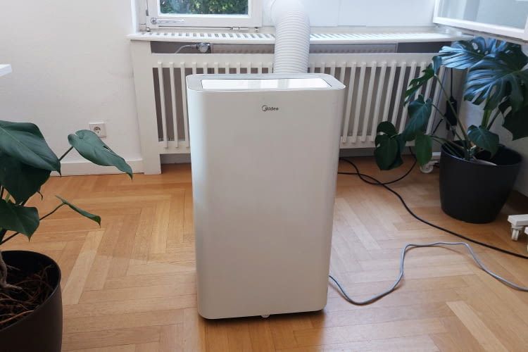 Dieses Modell setzt (noch) auf einen mobilen Abluftschlauch
