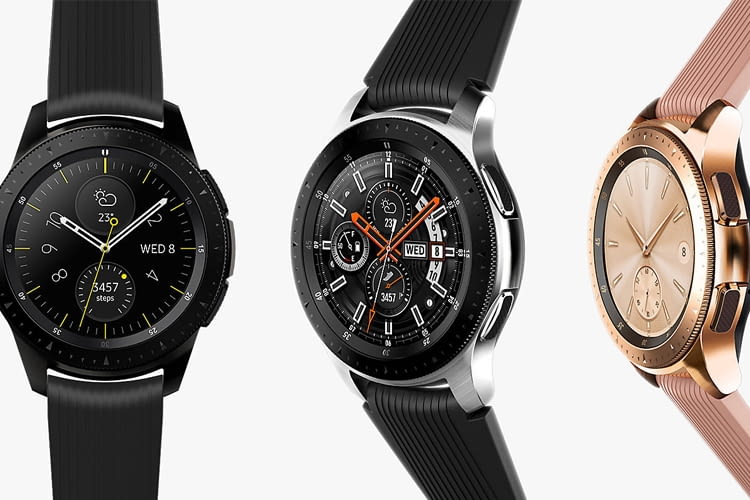 Die Samsung Galaxy Watch gibt es als Bluetooth-Version oder mit LTE
