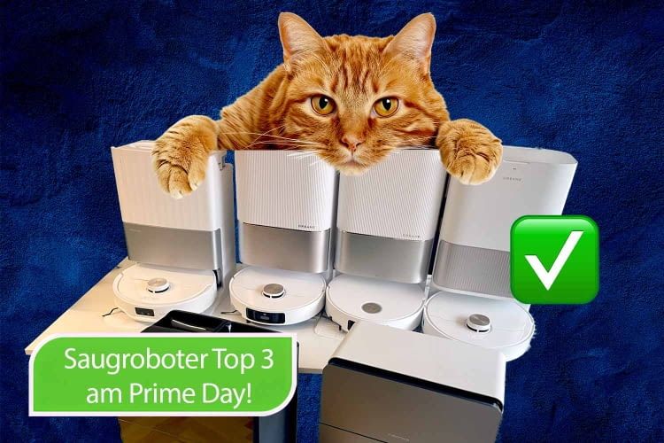 Beim Prime Day gibt es Top-Saugroboter für die besten Preise