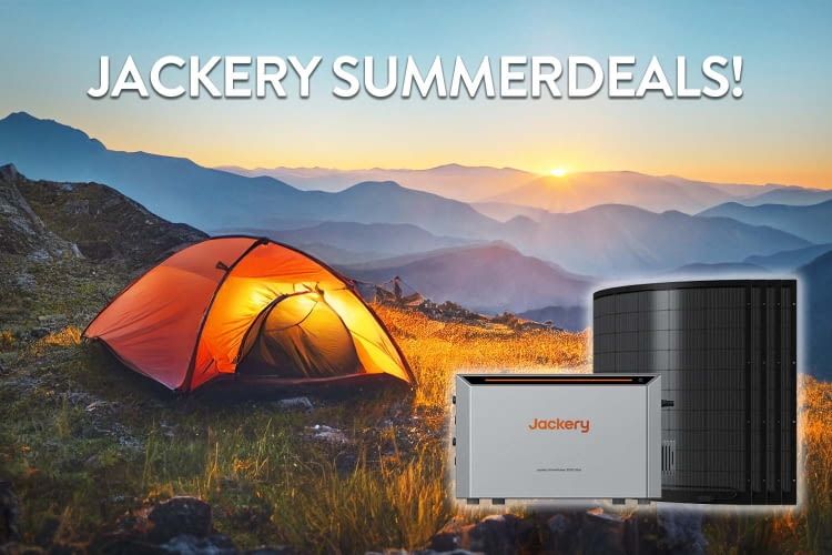 Bei den Jackery Summerdeals im August heftig sparen!