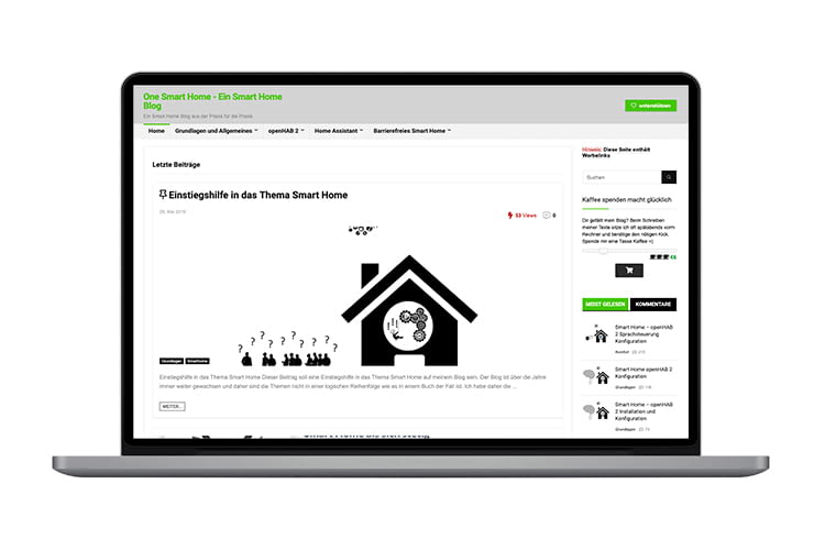 OneSmartHome - un blog sulla casa intelligente dal campo per il campo