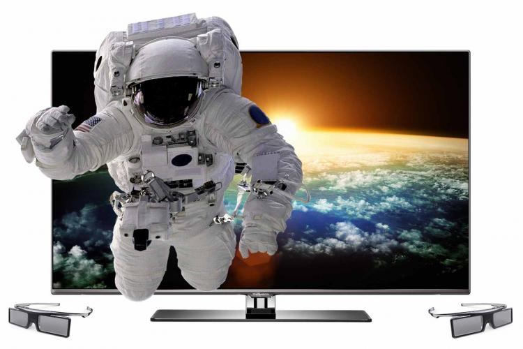 3D Fernsehen Thomson Smart TV Astronaut