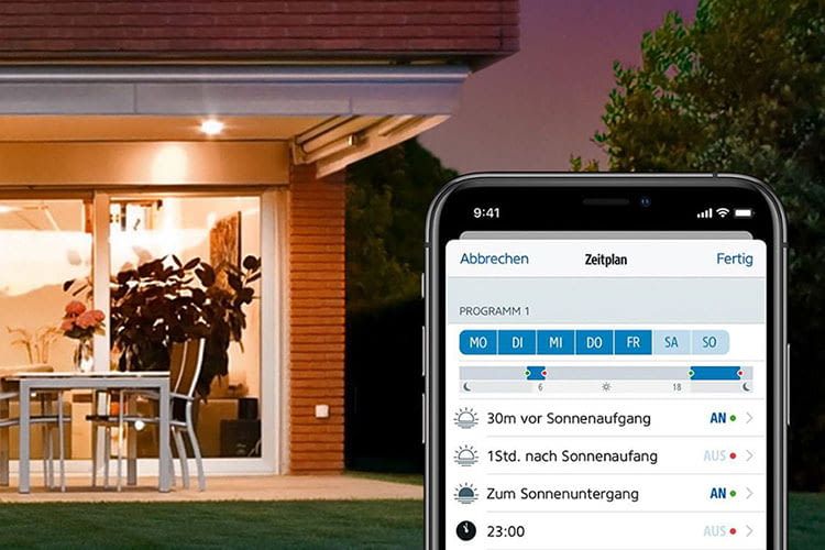 Per Eve Light Switch wird die Beleuchtung auch mit vorhandenen LED Leuchten smart steuerbar