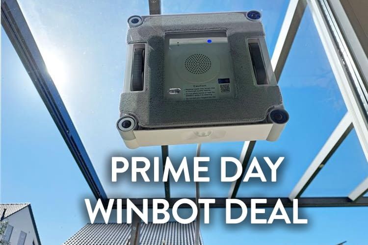 Zum Prime Day Autumn gibt's auch gute Angebote für Fensterputzroboter von ECOVACS!