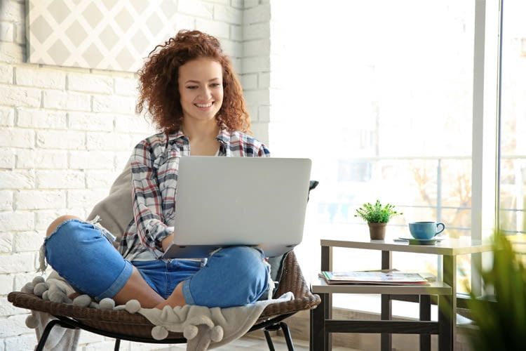 Ein Laptop ermöglicht besonders flexibles arbeiten