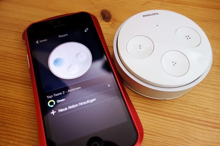 Die App iConnectHue macht Hue-Schalter smarter