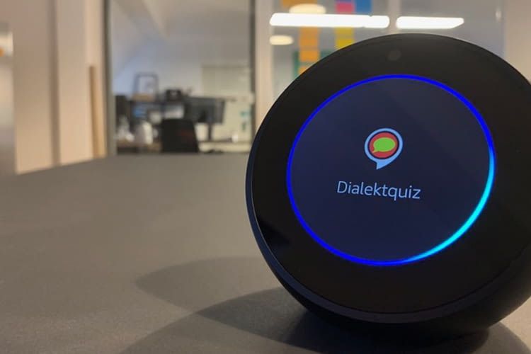 Lässt sich mit jedem Echo-Gerät spielen: der Dialektquiz Alexa Skill