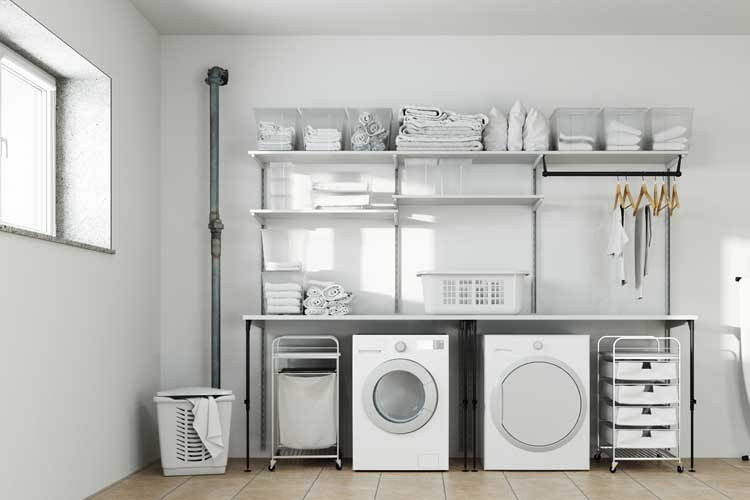 Waschküche dienen Einbrechern häufig als Einstieg in den Keller oder die Wohnung und das Haus