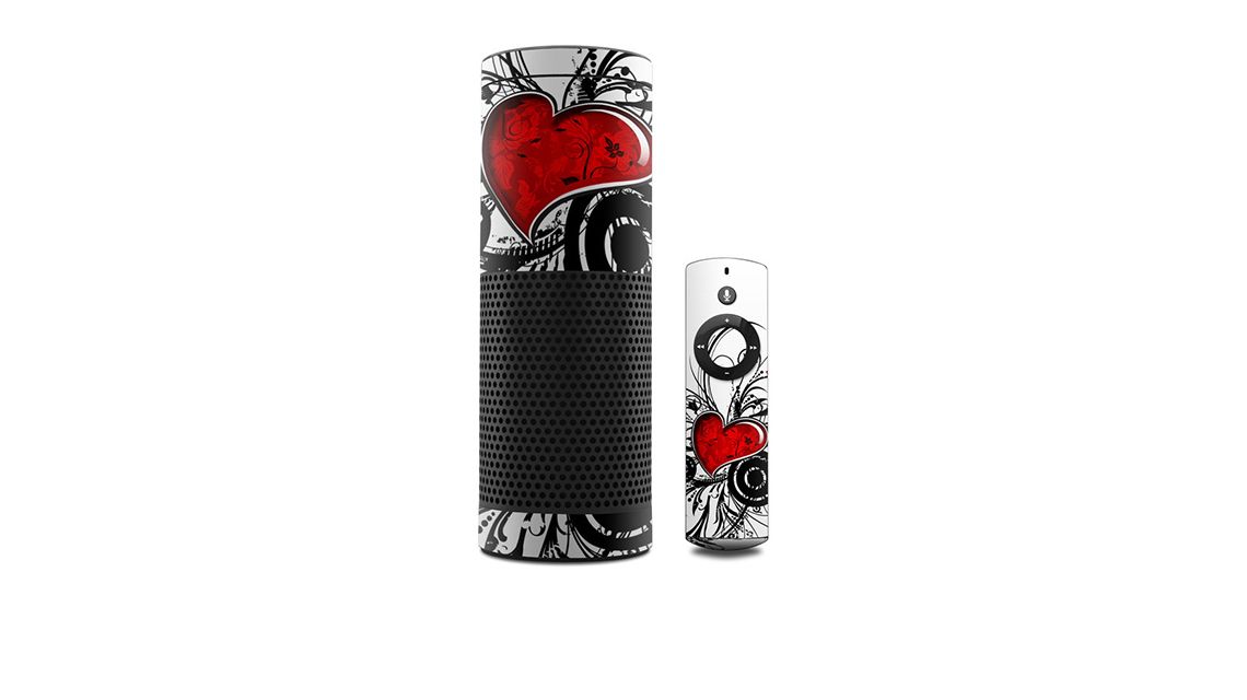 amazon-echo-skin-mit-herz-heart