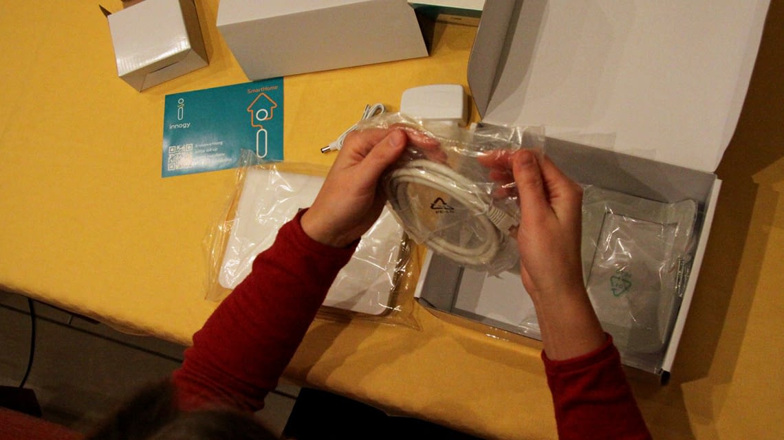 Im innogy Smarthome Praxistest wurde auch die Verpackung überprüft