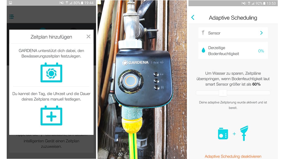 GARDENA smart water control Zeitsteuerung intelligent oder per App