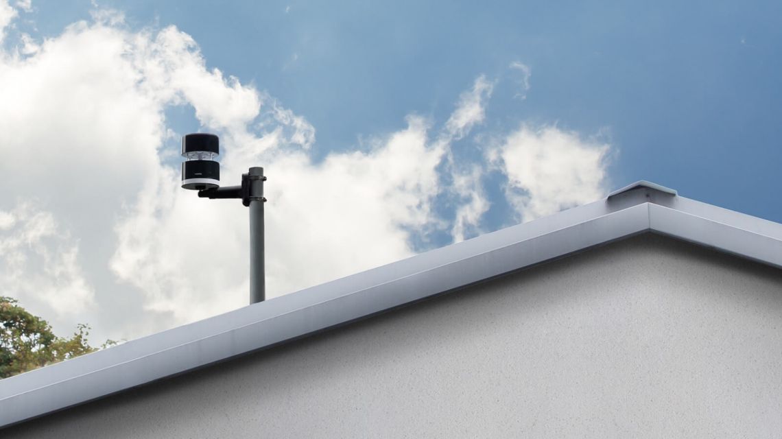 Netatmo Windmesser Dach