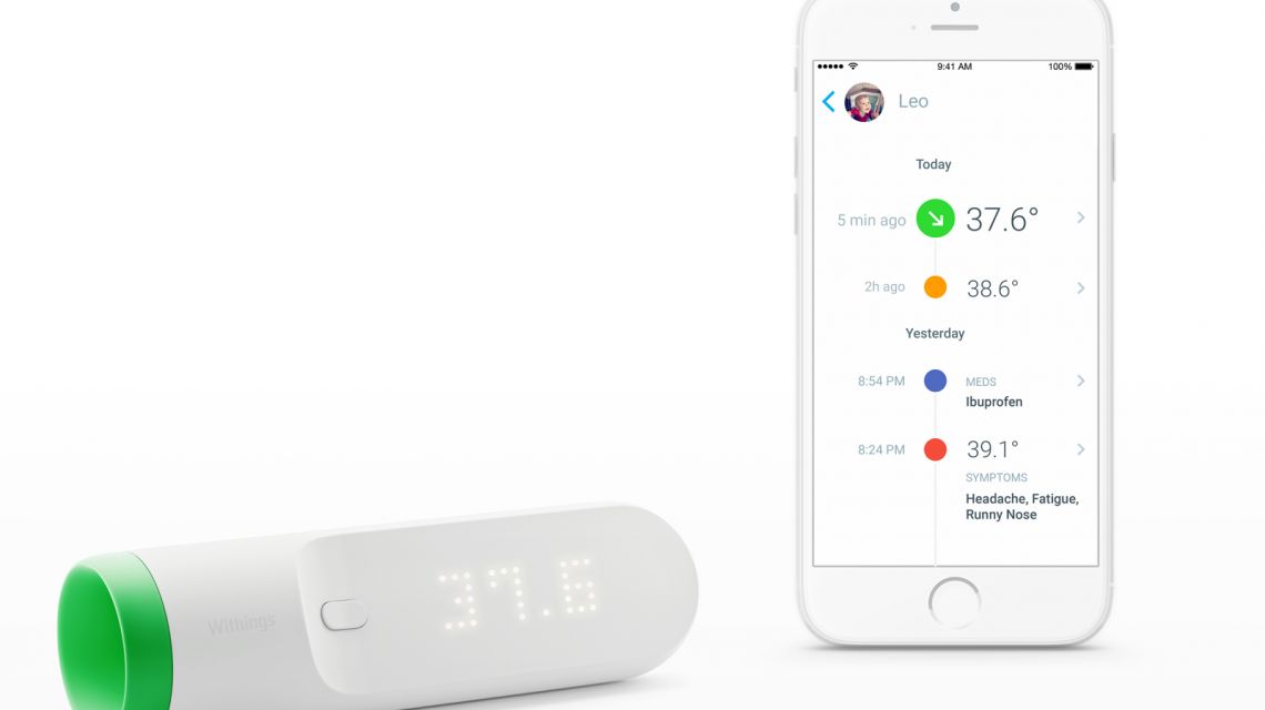 Withings Thermo Das WiFi Thermometer mit vielen Extras