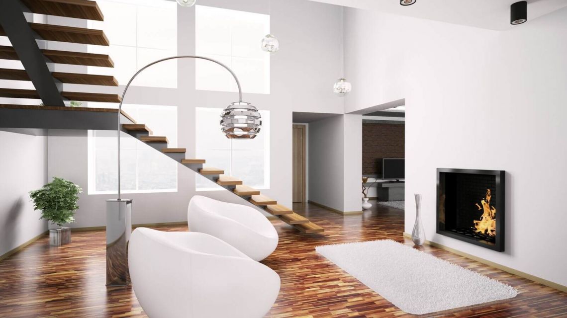 Räume Wohnzimmer Wärme Edel