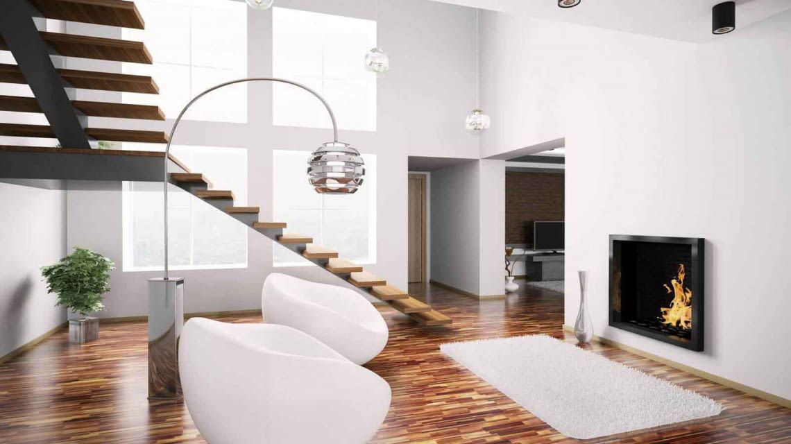 Räume Wohnzimmer Wärme Edel