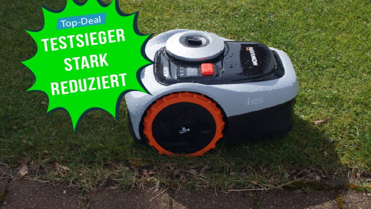 Black Friday Preissturz beim Mähroboter Testsieger 2024!