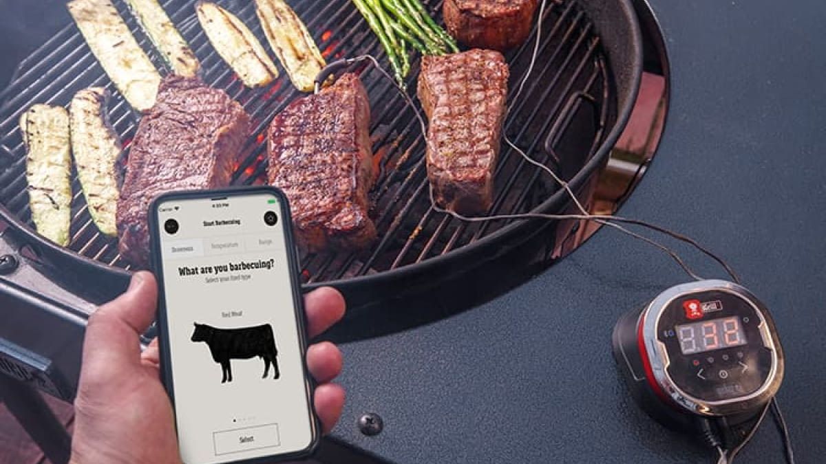 Weber grill thermometer bluetooth cheap