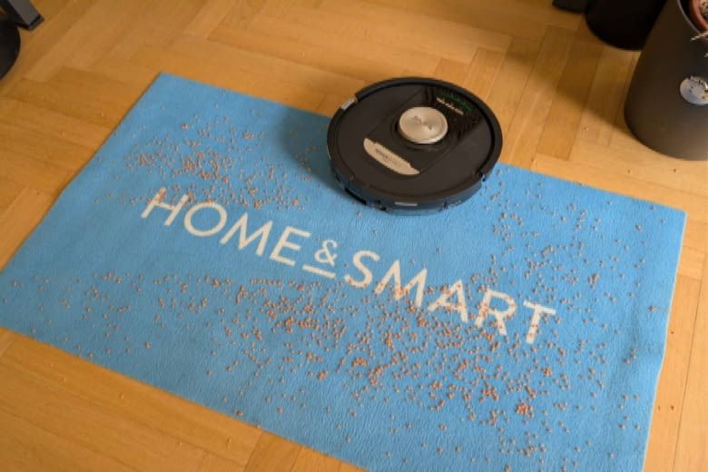 Der Shark im Teppich-Test.