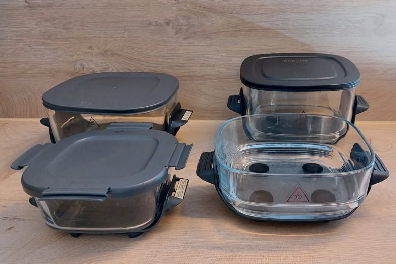 Viele Modelle werden mit zwei Garbehälter-Größen geliefert