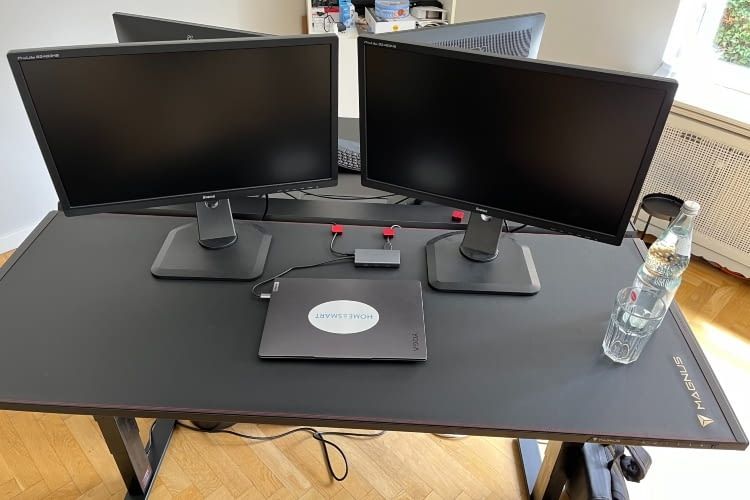 Nach dem Aufbau steht der Magnus Pro in toller Optik im Raum