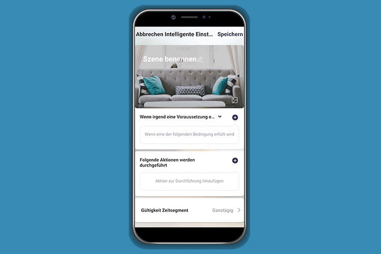 Das Anlegen von Automationen in der LSC Smart Connect App funktionierte im Test schnell und einfach