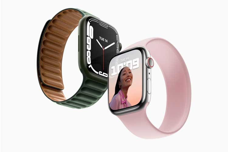 Die Apple Watch Series 7 besitzt das bisher größte Display der Smartwatch-Reihe von Apple