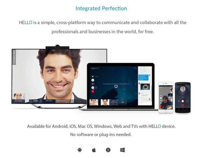 HELLO Video Communication - Piattaforma Apps