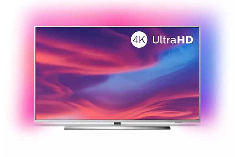 Der Philips Ambilight Fernseher 50PUS7354-12 ist ein Tv in der 50 Zoll Sondergröße