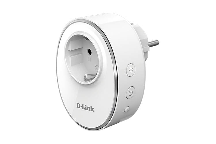 An der Seite hat der D-Link WLAN-Zwischenstecker DSP-W115 drei Schalter