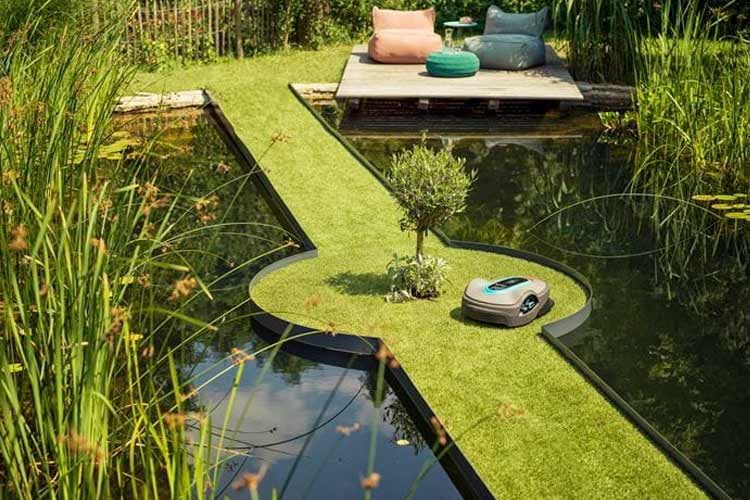 Nicht jeder Mähroboter kommt mit komplexen Gartenstrukturen klar